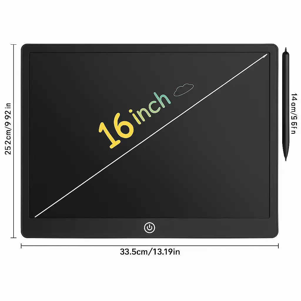 Ardoise à dessin LCD 16 pouces avec ficelle Ardoises Magiques
