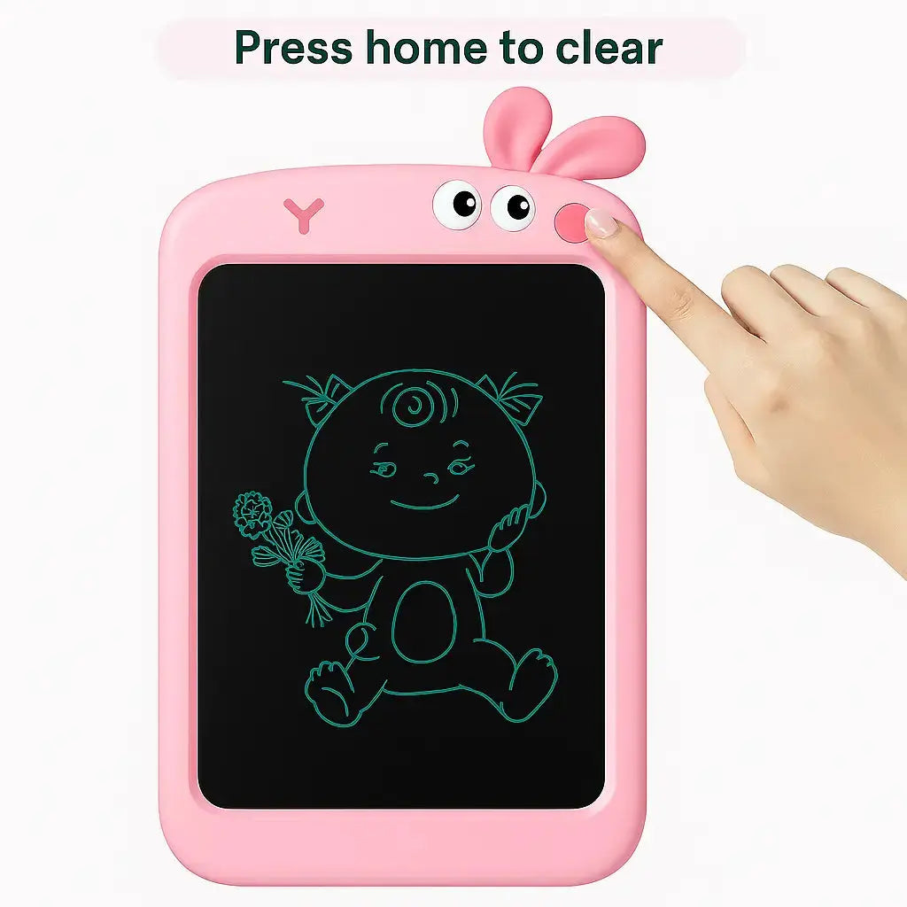 Ardoise Magique LCD – Graffitis Heureux en Forme d’Animal Ardoises Magiques