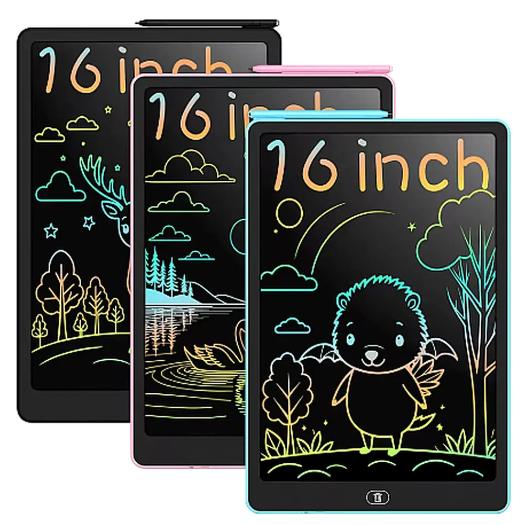 Ardoise à dessin LCD 16 pouces avec ficelle Ardoises Magiques