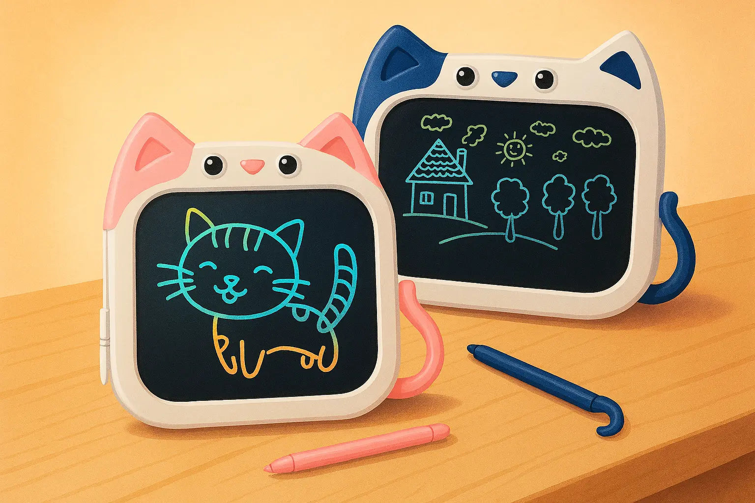 Le Minou Magique ardoises magiques écologiques pour enfants